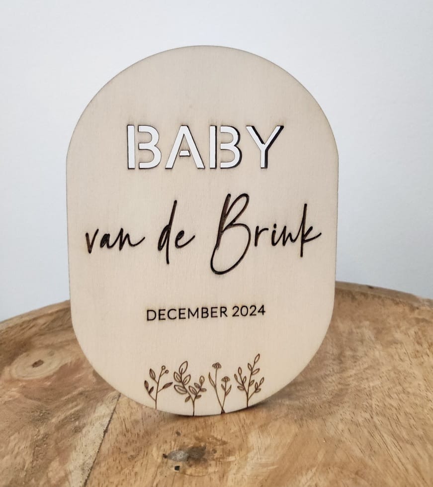 Aankondiging Zwangerschap Amazing Laser